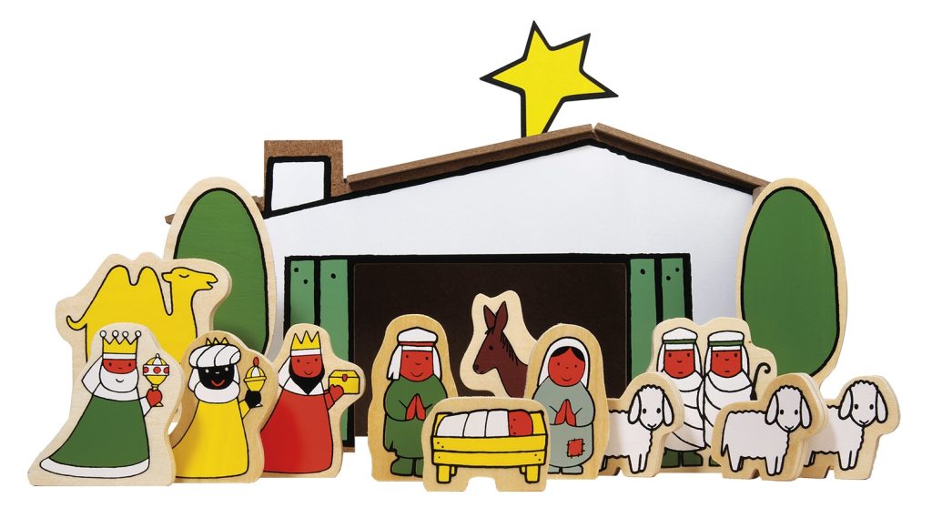 nativity christmas scene