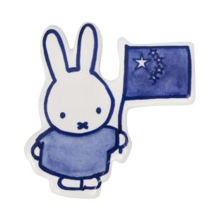 delft blue miffy magnet chinese flag
