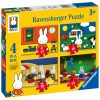 miffy puzzle 4 in 1 anniversary