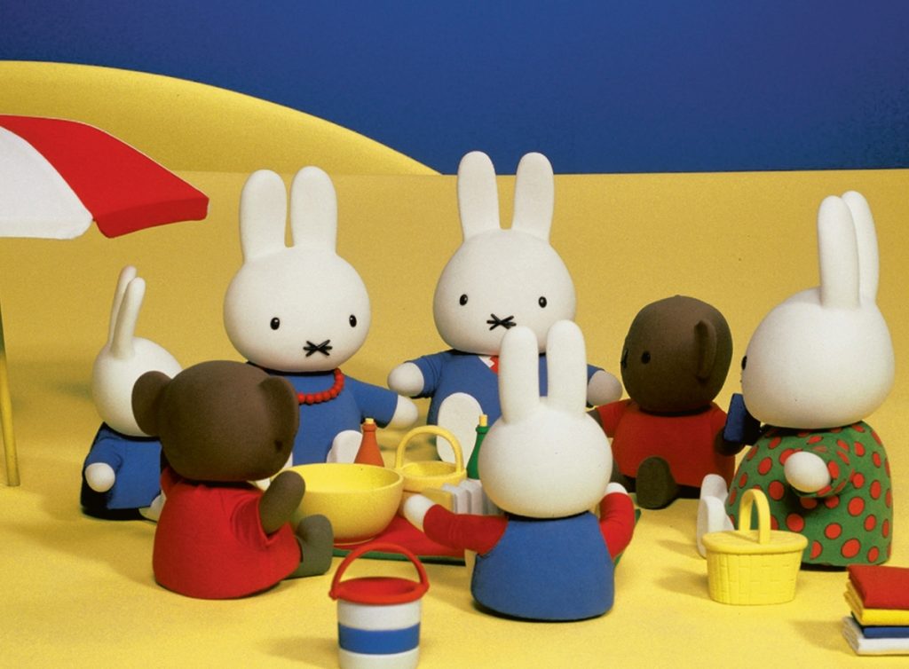 miffy and friends at the beach