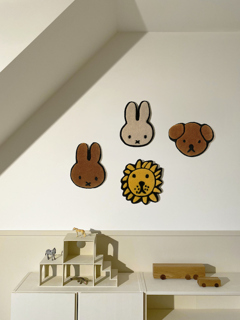 miffy rugs on wall
