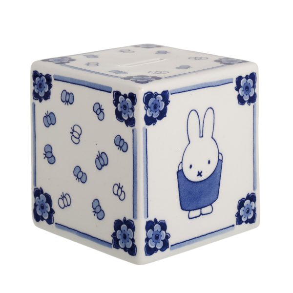 delft blue miffy ceramic money box