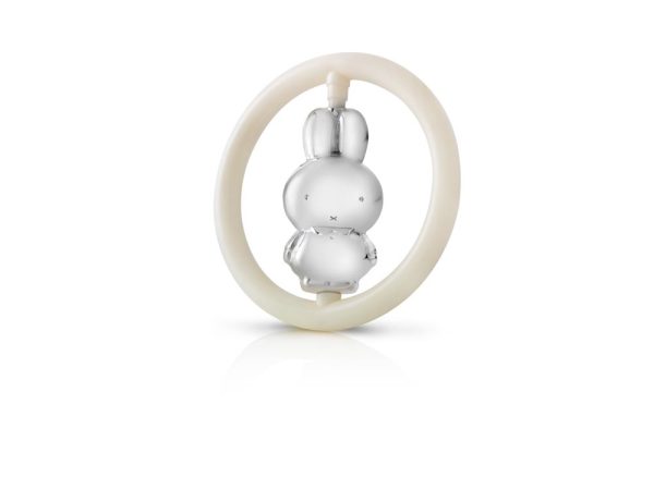 miffy rattle silver