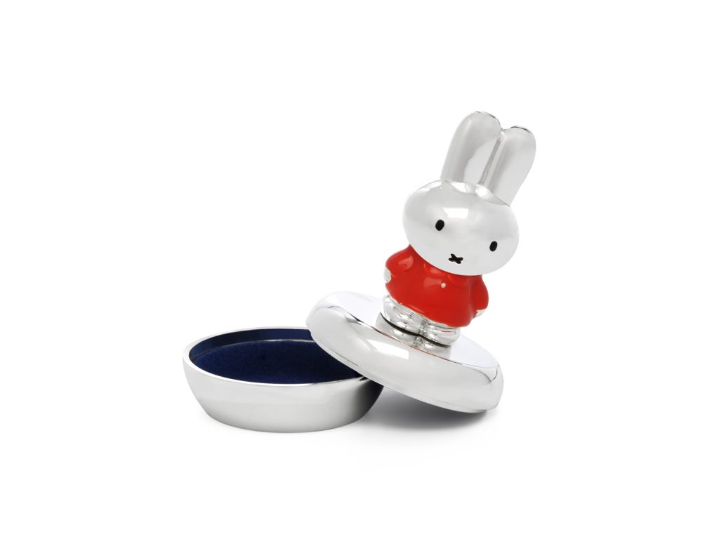 miffy silver box red