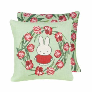 Miffy cushion green dutch tapestries (1)