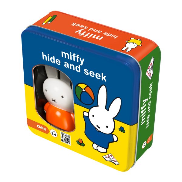 Hide and seek game with cards miffy