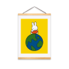 Poster A3 miffy around the world