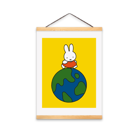 Poster A3 miffy around the world