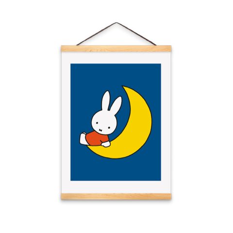 Poster A3 miffy moon