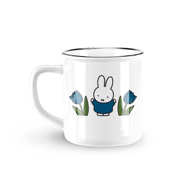 miffy blue tulip mug