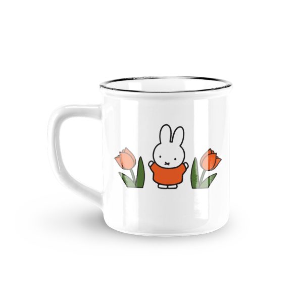 miffy red tulip mug