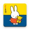 miffy with teddybear coaster