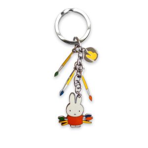Miffy keychain different colors painting