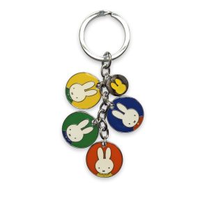 Miffy keychain different colors
