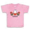 t-shirt pink tulip miffy holland