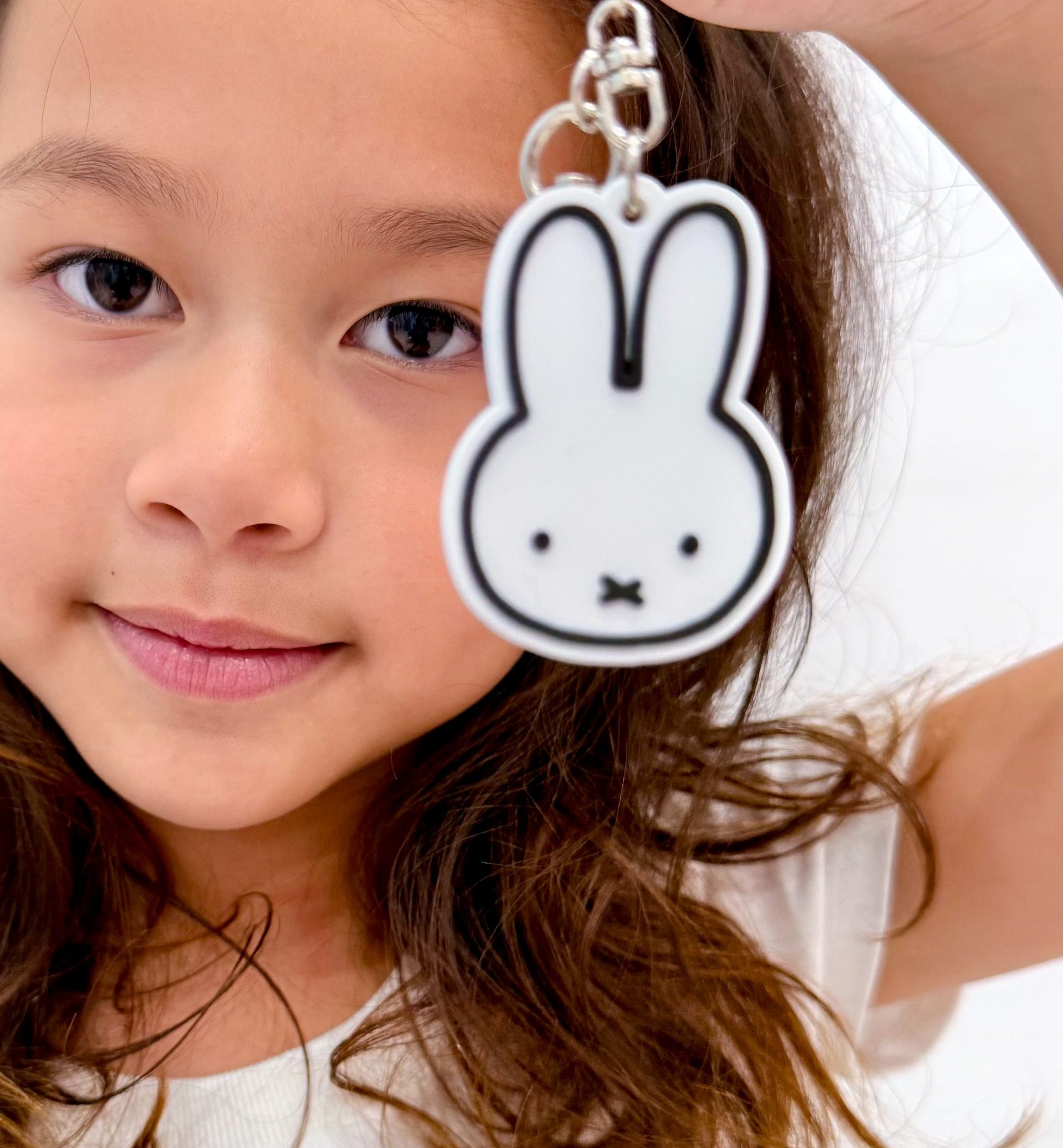 wooden keychain miffy snoot | only at miffytown