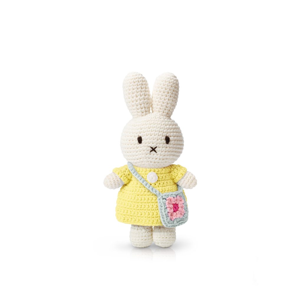 Miffy Handmade Key Hanger Pastel Pink 11cm main image 0