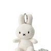 miffy keychain corduroy off-white