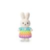 miffy handmade and her pastel rainbow dress