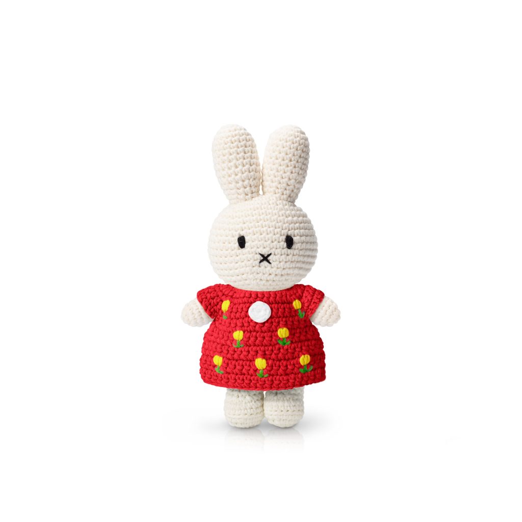 Miffy Handmade and her Pastel Pink Dress 25cm main image 1