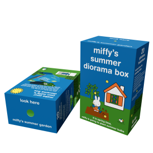 Diorama box Spring Miffy with bulbs