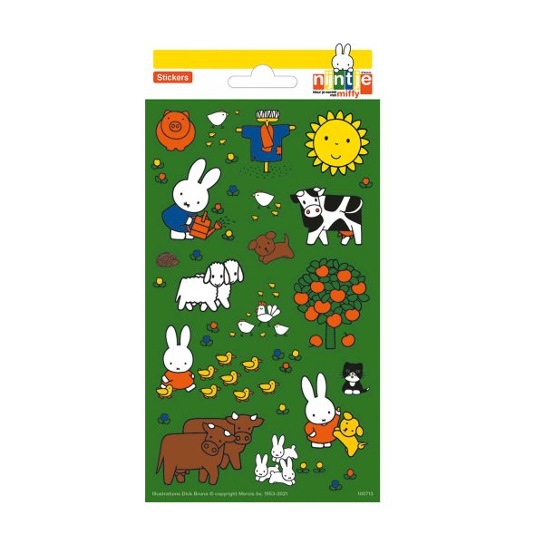 miffy farm stickers