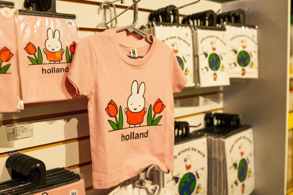 Holland miffy shirt pink kids babies