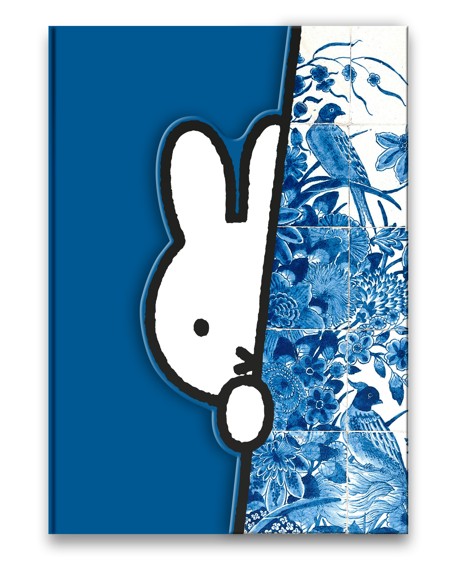 Miffy Delftware note book A5 | only at miffytown