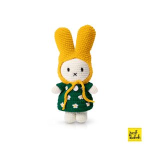 handmade miffy plush and her blue tulip dress + red hat | only at